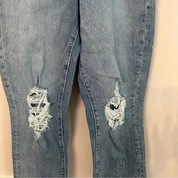Good American Good Boy Vintage Inspired Distressed Jeans Size 2, 26 NWT - Picture 4 of 13